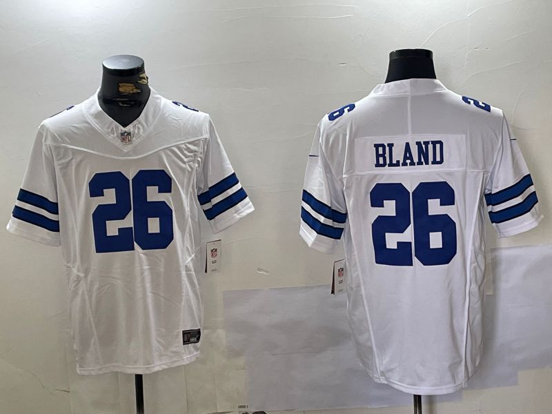 Men Dallas Cowboys #26 Bland White 2024 Nike Limited NFL Jersey style 6->houston astros->MLB Jersey